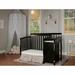 Dream On Me Jayden 4-in-1 Mini Convertible Crib & Changer Wood in Black | 41 H x 29 W x 29 D in | Wayfair 629-K