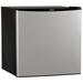 Koolatron Stainless Steel Compact Fridge w/ Freezer, 1.6 cu ft (44L) Stainless Steel in Gray/Black | 19.75 H x 19.75 W x 17.5 D in | Wayfair BC46SS