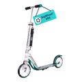 HUDORA BigWheel 205 Scooter - Stable Aluminum Scooter - Adjustable & Foldable City Scooter with Stand - Sporty Scooter for Kids & Adults up to 100kg