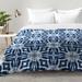 The Twillery Co.® Studebaker Watercolor Shibori Indigo Comforter Set Polyester/Polyfill/Microfiber in Blue | Twin XL | Wayfair EAHU7338 37846318