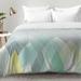 Freeport Park® Sharlene Graphic Z Comforter Set Polyester/Polyfill/Microfiber in Gray/Green/Yellow | Twin XL | Wayfair EAHU7520 37846905
