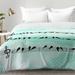 East Urban Home Musical Nature Comforter Set Polyester/Polyfill/Microfiber in Black | Full/Queen | Wayfair EAHU7492 37846812