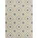 Gray 39 x 0.15 in Indoor Area Rug - Wrought Studio™ Halycon Geometric Handwoven Wool Beige/Area Rug Wool | 39 W x 0.15 D in | Wayfair