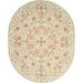 Green/White 90 x 0.25 in Area Rug - Lark Manor™ Hollander Floral Hand-Hooked Wool Beige/Green Area Rug Wool | 90 W x 0.25 D in | Wayfair