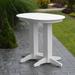 Red Barrel Studio® Nettie Plastic Bar Outdoor Table Plastic in White | 42 H x 48 W x 33 D in | Wayfair RDBL7336 38850481