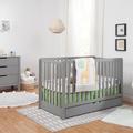 Carter's by DaVinci Colby 4-in-1 Convertible Crib w/ Storage Wood in Gray/Brown | 35.5 H x 29.75 W in | Wayfair F11951G