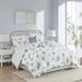 Harbor House Reversible Coastal 4 Piece Comforter Set Polyester/Polyfill/Cotton in Blue/White | Queen Comforter + 3 Additional Pieces | Wayfair
