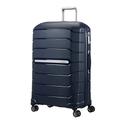 Samsonite Flux - Spinner L Expandable Suitcase, 75 cm, 111 L, Blue (Navy Blue)