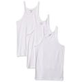 Emporio Armani Men's 3-Pack Tank Top Regular Fit Undershirt, White, S (Pack of 3)