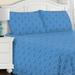 Winston Porter Callicoon Sheet Set Flannel/Cotton in Blue | Twin | Wayfair CHMB1434 39732308