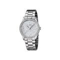 Lotus Women's Quartz Watch with Silver Dial Analogue Display and Silver Stainless Steel Bracelet 18134/1