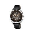 Festina Mens Chronograph Quartz Connected Wrist Watch with Leather Strap F6860/4