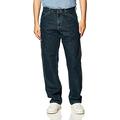 Lee Men's Dungarees Straight Leg Carpenter Jean, Original Stone, 42W x 32L