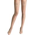 Wolford Women's Satin Touch 20 Stay-Up Tights, 20 DEN, Beige Cosmetic, Large (Size: L)