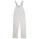 Dickies Men's Painters Bib Overall, White, 38W x 30L