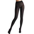 Wolford Women's Cotton Velvet Tights, 50 DEN, Black, X-Small