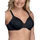 Vanity Fair Women's Beauty Back Full Figure Underwire Bra, Midnight Black, 42D