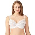 Wacoal Women's Embrace Lace Wire Full Coverage Bra, White, 36C