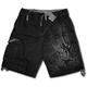 Spiral - Game Over Shorts - Vintage Cargo Shorts Black - S