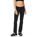 Pepe Jeans Women Straight Fit Jeans, Black, W26/L32 (Manufacturer size: 26)