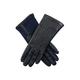 Dents Olivia Women's Leather and Elastane Gloves NAVY ONE