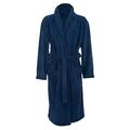 John Christian Mens Fleece Dressing Gown - Royal Blue (X-Large)