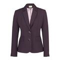 Busy Clothing Women Suit Jacket Dark Purple 12