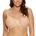 Elomi Women's T-Shirt Plus-Size Amelia Band Less Underwire Spacer Molded Bra, Beige (Nude), 34G