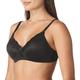 Maidenform Women's Comfort Devotion Extra Coverage Wire Free Lift and Lace Full Cup Everyday Bra, Black/Body Beige, 36B