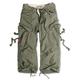 Surplus Engineer Military Vintage Style 3/4 Mens Cargo Combat Long Shorts, 36 inches-38 inches (Large), Olive