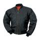 Delta Classic MA-1 Bomber Flight Jacket Black (5XL)