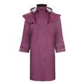 Country Estate Colour: Plum (Purple) | Size: 10 | Use: Womens Equestrian Horse Windproof Wet Weather Warm