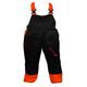 Rocwood Chainsaw Bib & Brace Type A Class 1 20m/s EN381-5 1995 Size=Small Black/Orange