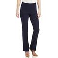 Rekucci Women's Ease into Comfort Fit Barely Boot Leg Stretch Trousers (22, Navy)
