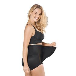 Leonisa Women Postpartum Belly Band Underwear c Section Pants with Recovery Belt Black