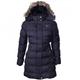 Womens Brave Soul Long Fur Trimmed Hooded Padded Puffer Parka Winter Jacket Coat UK 10/ US 8/ AUS 12 /EU 38/ Small Black