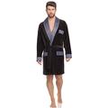 Timone Mens Velour Dressing Gown 772 (Brown, M)