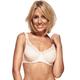 Berlei Womens Beauty Minimiser Underwired Bra Size 38E in Nude Acrylic Mix Non-Padded Underwired