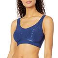 Bali Women's Comfort Revolution Shaping Wirefree Bra, Navy, XL