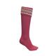 Walker & Hawkes - Ladies Country Fairisle Socks - Pink - Small