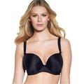 Freya Deco Underwired Moulded Plunge Bra AA4234 (38C, Black)