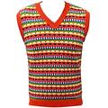 London Knitwear Gallery Knitted Tanktop Orange XXL