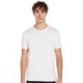 BOSS Mens T-Shirt RN 2P CO/EL Two-Pack of Underwear T-Shirts with Chest Logo White