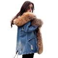 Roiii Plus Size 8-20 Women Winter Long Sleeve Thicken Hooded Parka Coat Jacket (10, Grey)