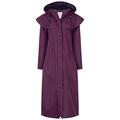 LightHouse Outback Womens Full Length Waterproof Raincoat (Plum, 16)