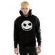 Disney Men's Nightmare Before Christmas Jack Skellington Face Hoodie Medium Black