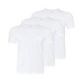 Hugo Boss 3 Pack Cotton Classic Crew Neck T-Shirt, Shirt SS RN Monochrome: Colour: White | Size: X-Large