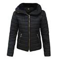 Top Fashions Women Plus Size Puffa Padded Bubble Fur Thick Quilted Jacket Size 14-28