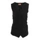 Dennys Joseph Alan Womens/Ladies Self Back Waistcoat (14) (Black)