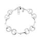 Gemma J Sterling Silver Chunky Snaffle Bit Bracelet - solid silver equestrian bracelet for horse lovers